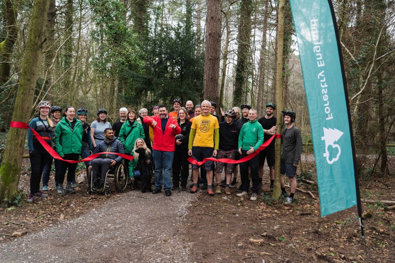 Yer Tiz cycling trail at Leigh Woods