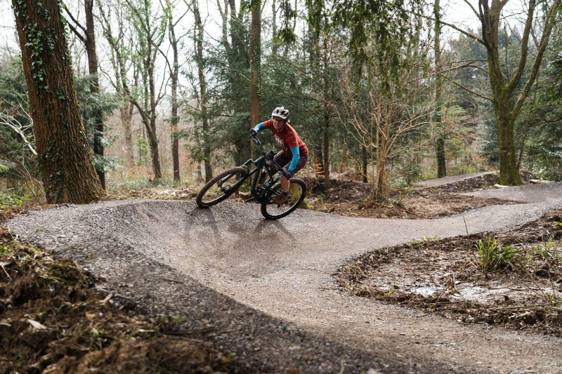Yer Tiz cycling trail at Leigh Woods