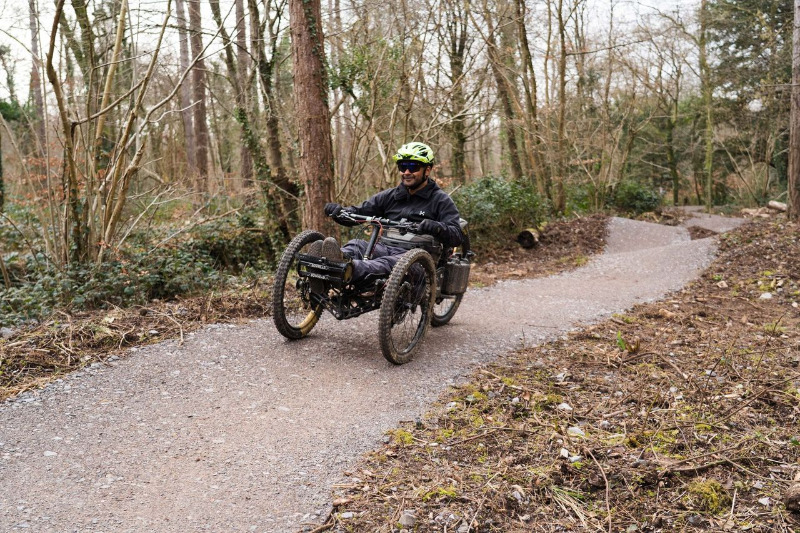 Yer Tiz cycling trail at Leigh Woods