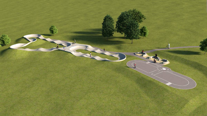 Calderglen Country Park Pump Track