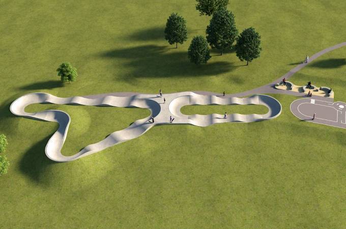 Calderglen Pump Track