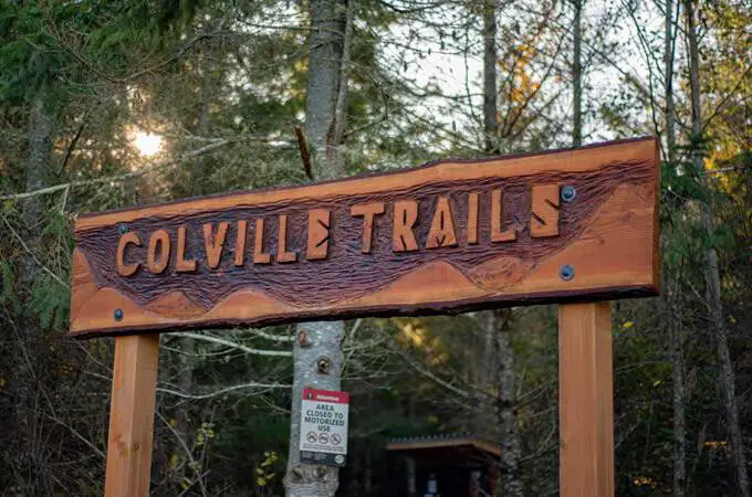 Colville Mountain Bike Skills Park - Washington