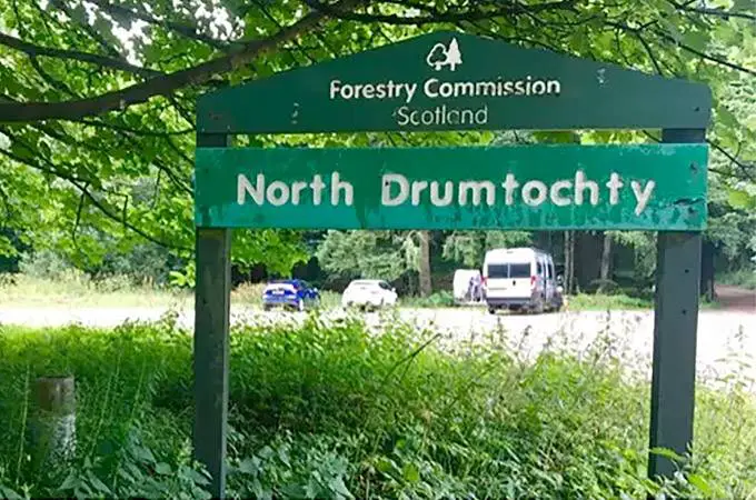 Drumtochty Forest Mountain Bike Trails - North Scotland