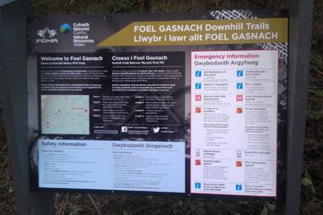Foel Gasnach Downhill Trails