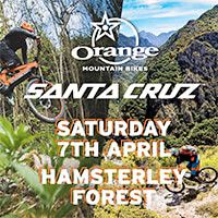 Santa Cruz and Orange Bikes Demo Day